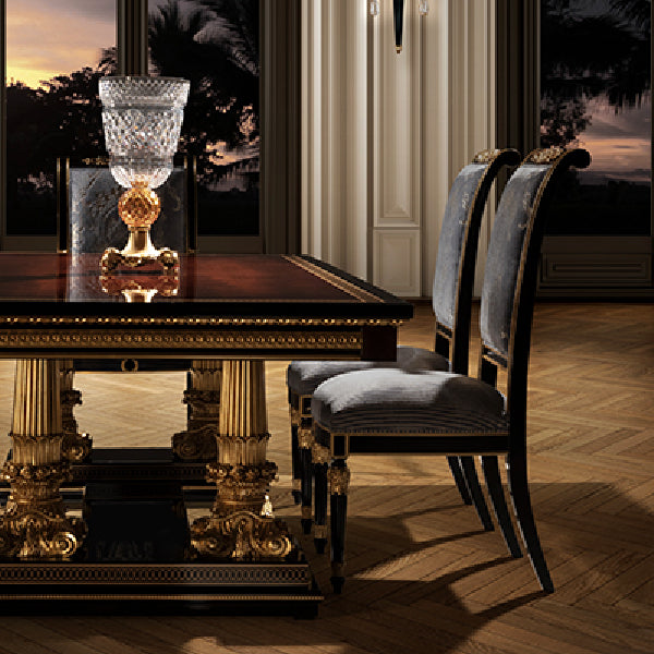 Sophisticated Accent Chair with Luxurious Detailing