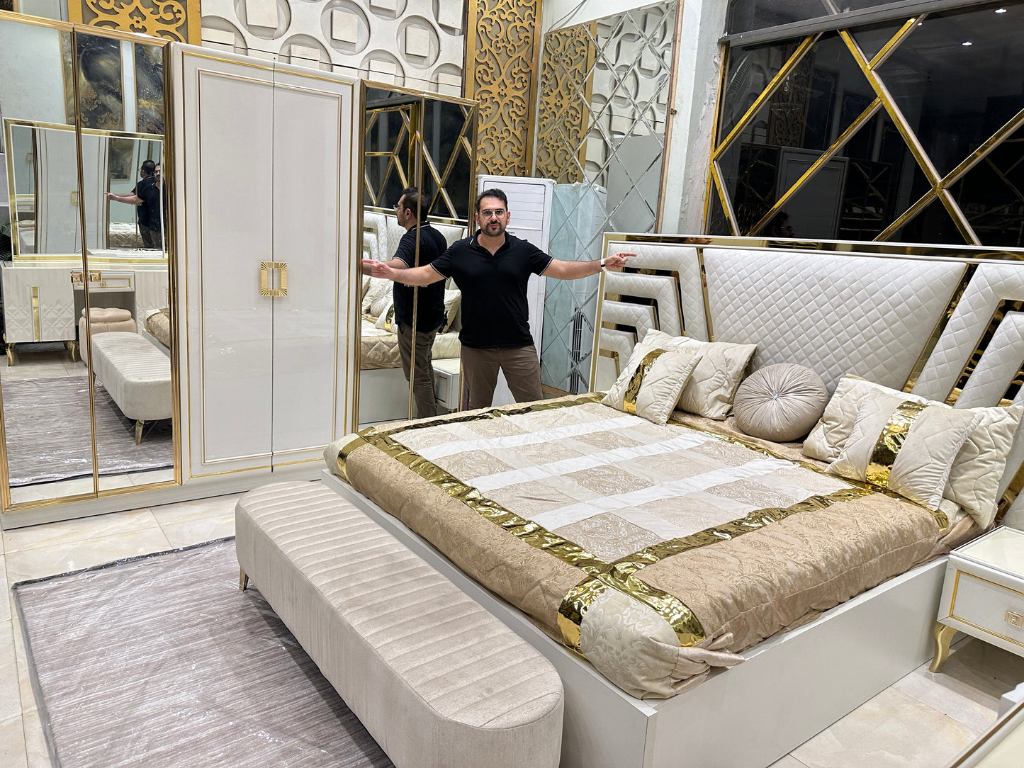 The Opulent Elegance Bedroom Set – Redefining Luxury Living