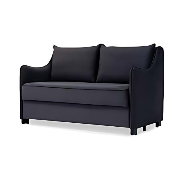 Elegant Comfort: The Deep Navy Upholstered Sofa