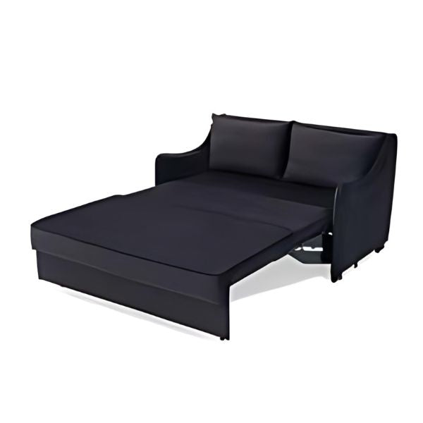Elegant Comfort: The Deep Navy Upholstered Sofa