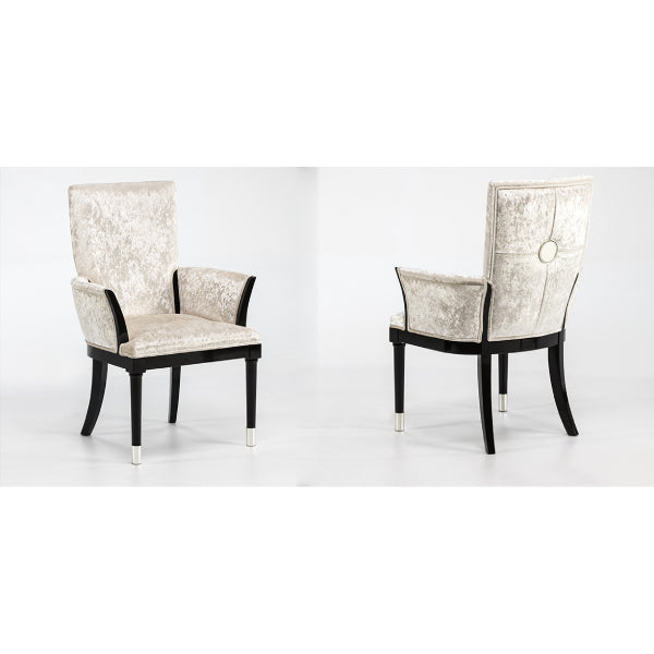 Elegant Upholstered Armchair with Modern Design