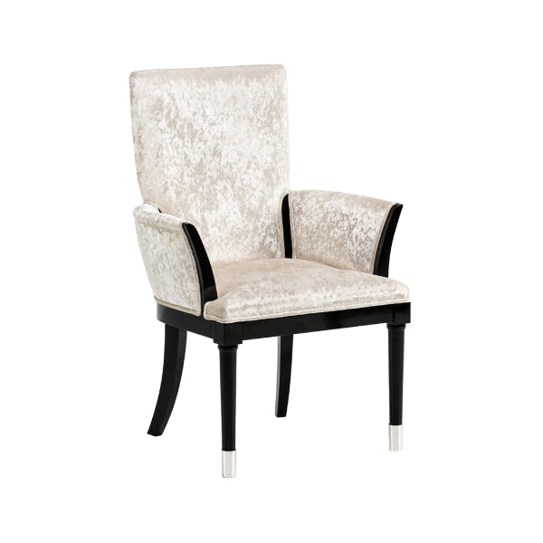 Elegant Upholstered Armchair with Modern Design