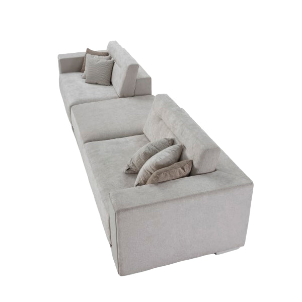 Luxurious Modular Sofa with Plush Comfort