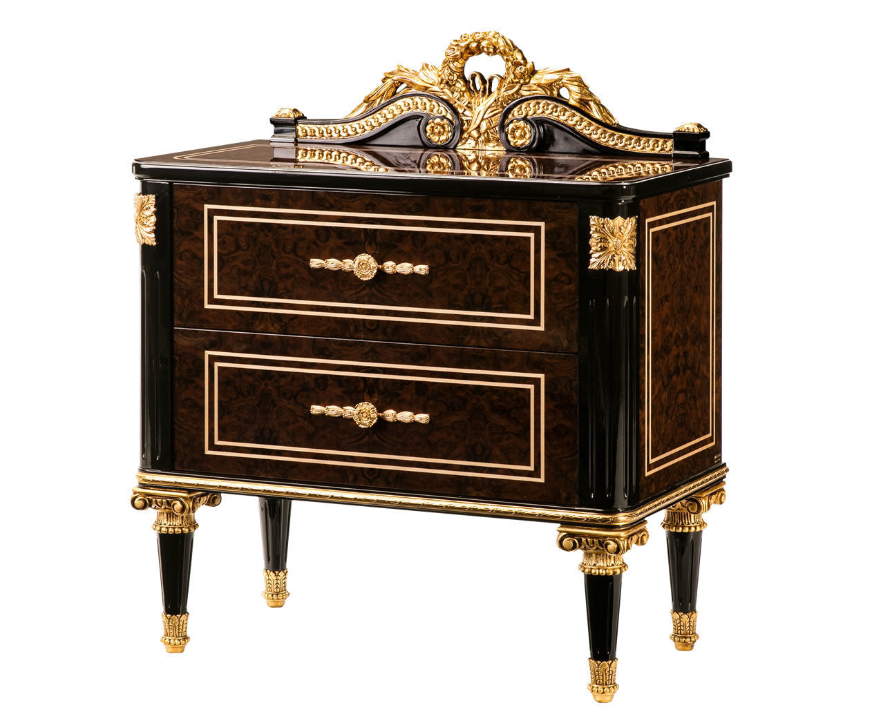 Opulent Nightstand: A Regal Touch for Your Bedroom