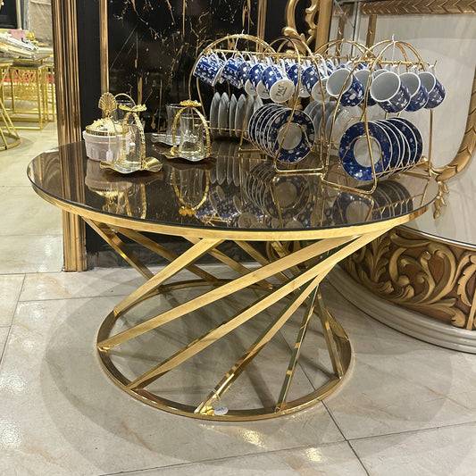 Zalqoon Centre Table Turkish Gold