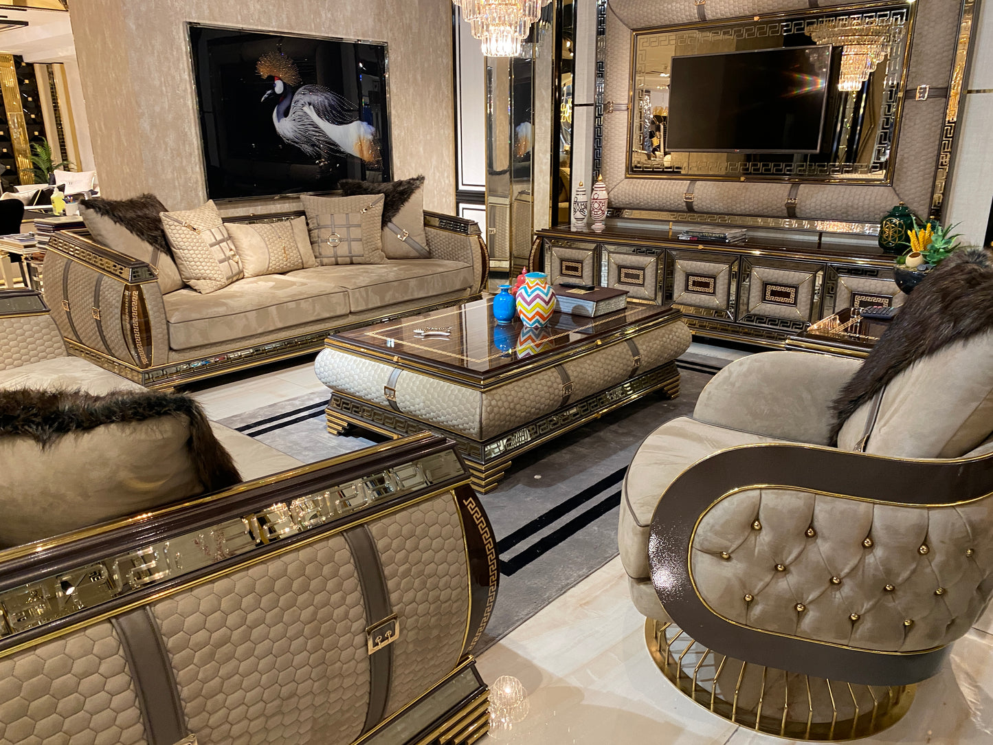 Barbarian Versace Luxury Drawing / Living Room