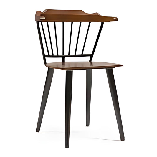 Classic Wooden Spindle Back Chair: A Timeless Blend of Style and Comfort