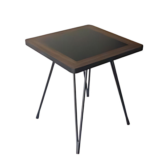 Modern accent table with a sleek design