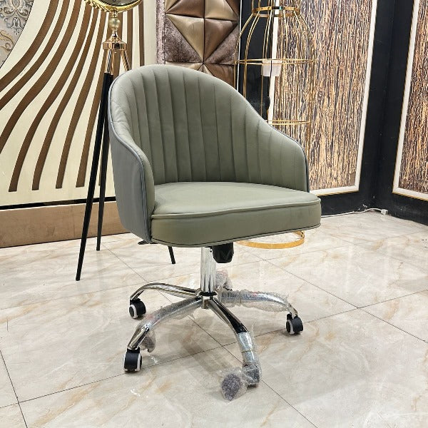 Luxurious Comfort Grey Swivel Office Chair