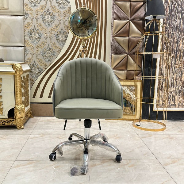 Luxurious Comfort Grey Swivel Office Chair