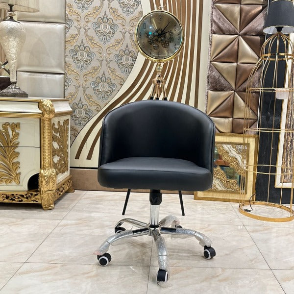 Black Velvet Executive Office Chair